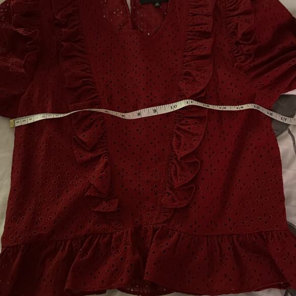 Robert Rodriguez | Laced Charlotte Top Size 4 - Picture 11 of 16